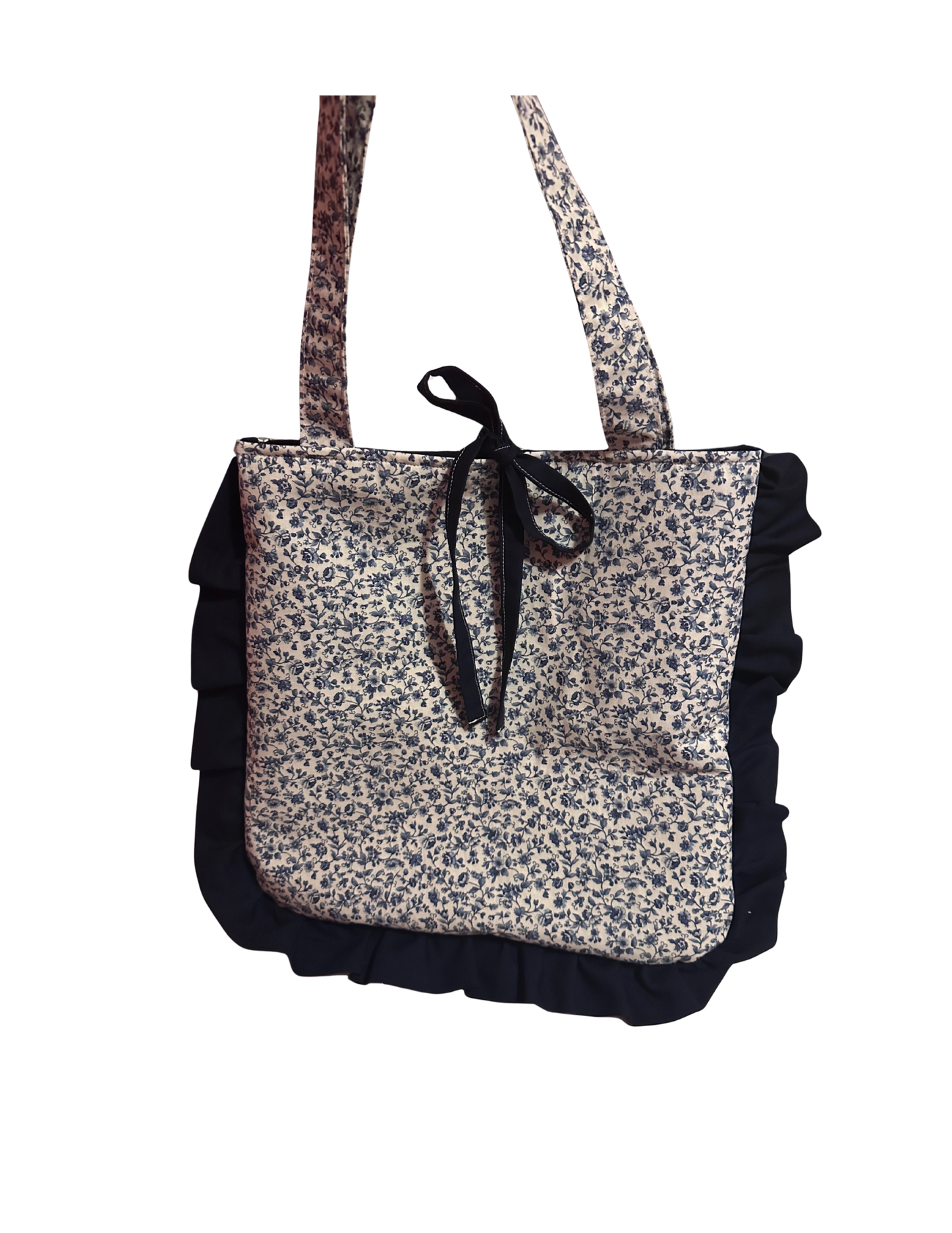 Ruffle Tote Bag