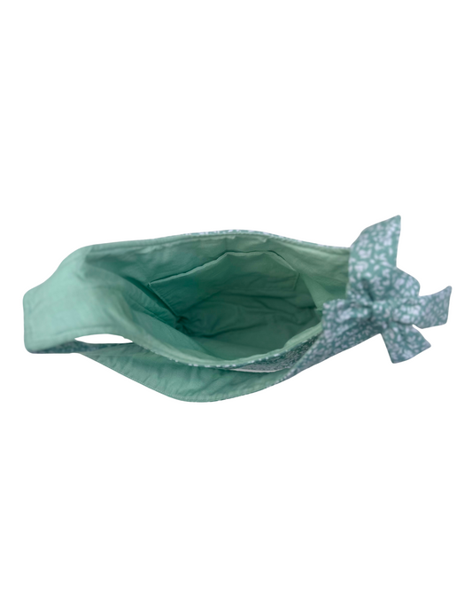 Tote Bag in Sage & Petals