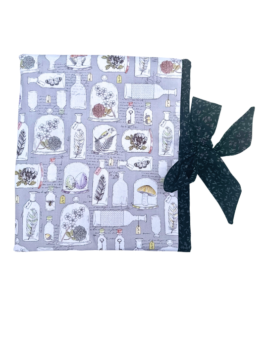 Large Bow Book Sleeve in Fantasy