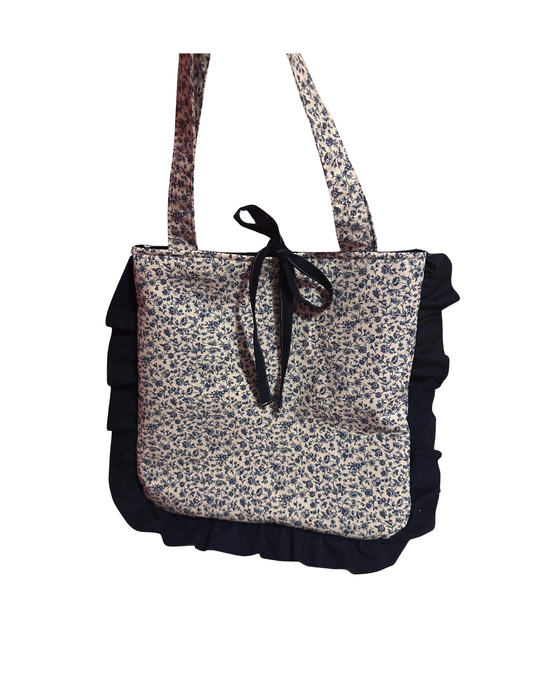 Ruffle Tote Bag