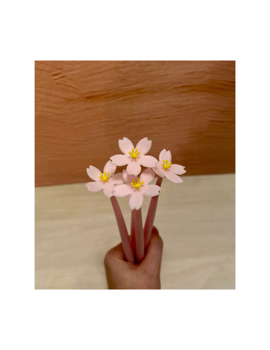Pink Floral Pen