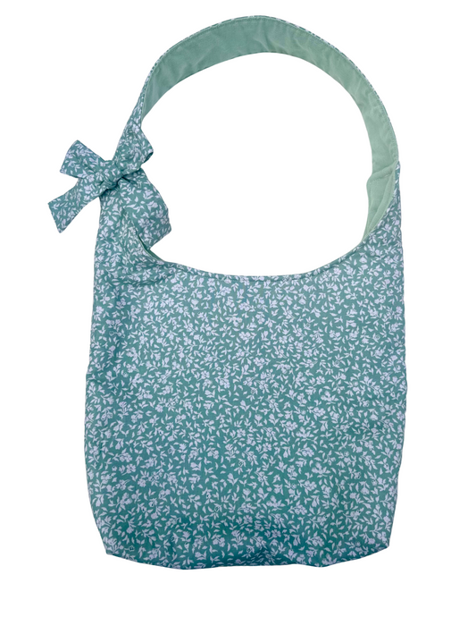 Tote Bag in Sage & Petals