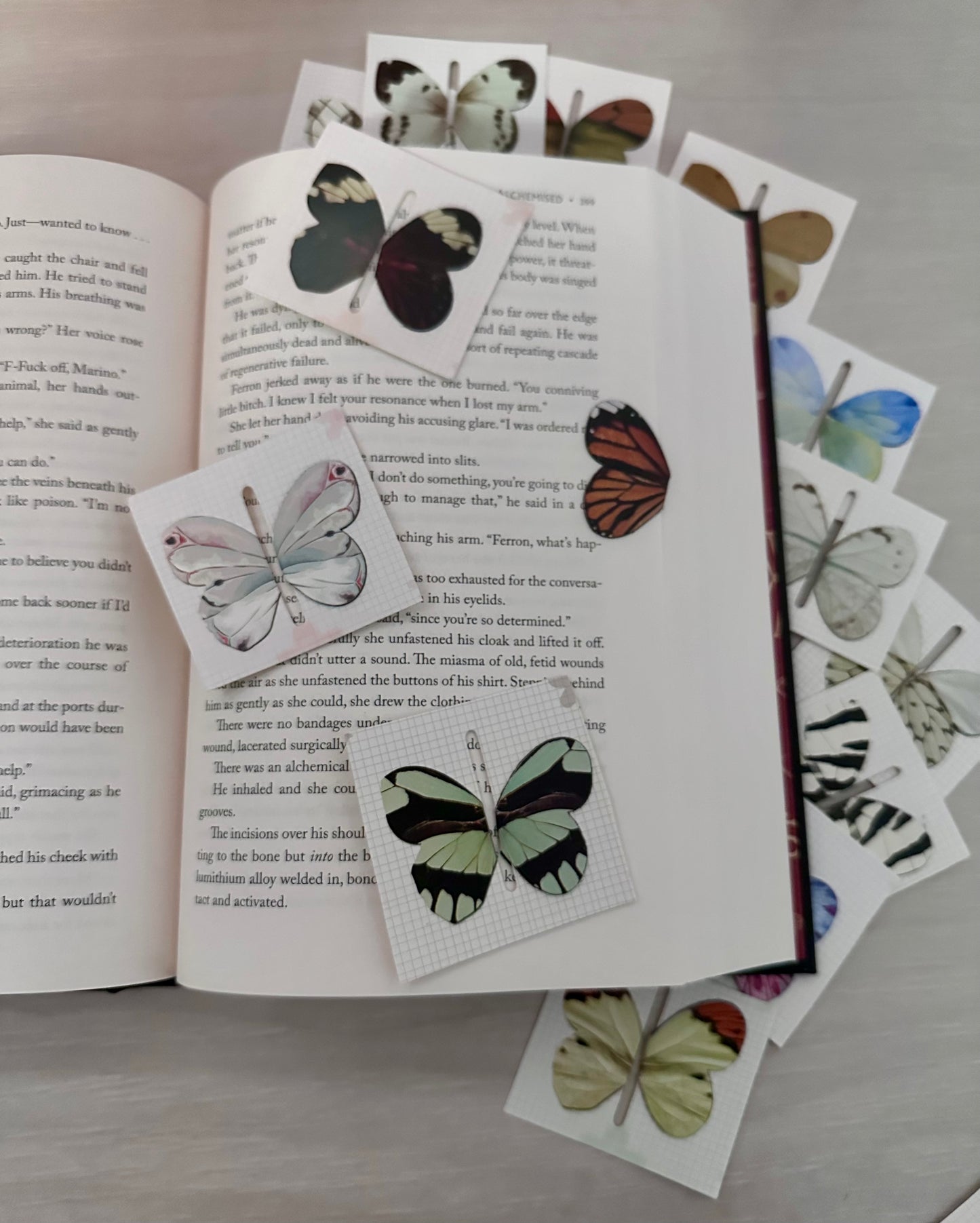 Butterfly Magnetic Bookmark